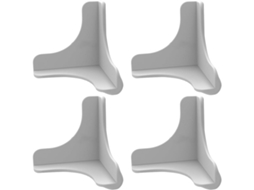 Protetores De Canto Silicone Healeved, Seguros E Fáceis De Limpar, Conjunto De 4 Peças Para Móveis E Eletrodomésticos