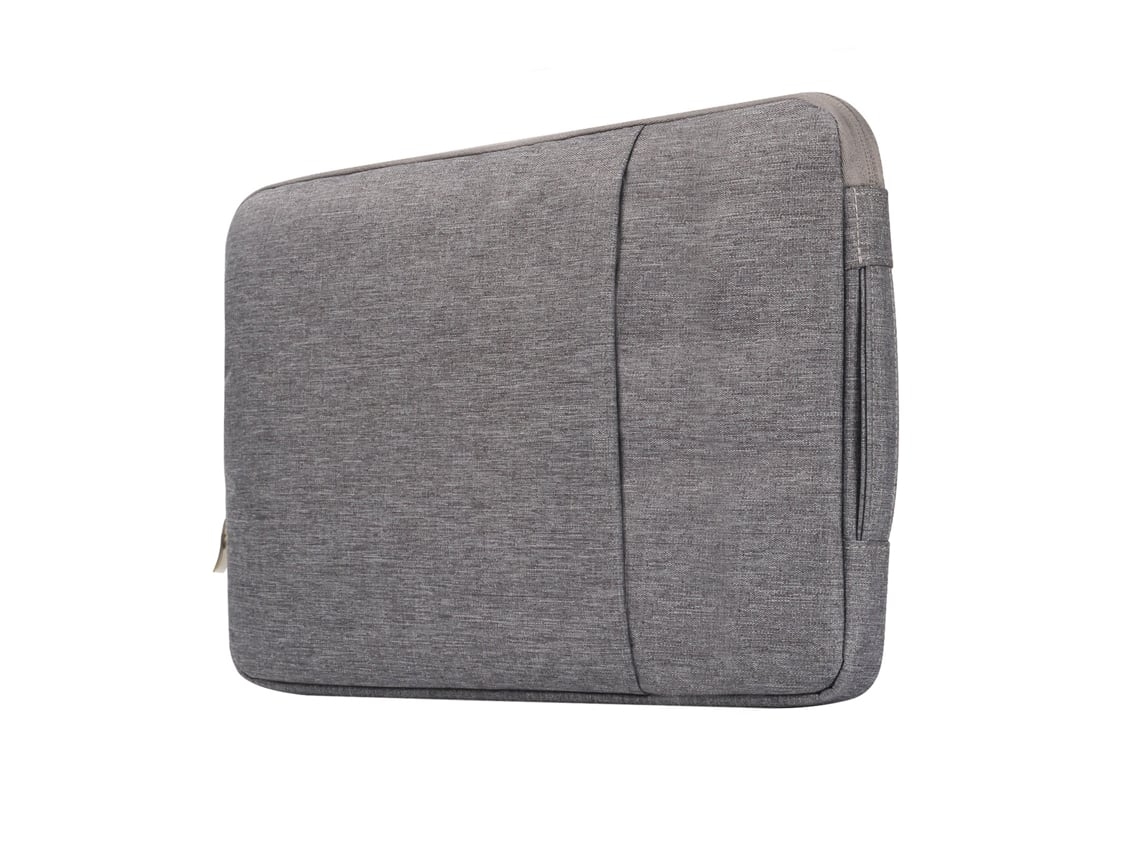 Capa protetora para notebook à prova d'água de 15 polegadas, bolsa protetora para notebook, cinza Lalamoli