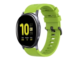 Pulseira De Silicone Macio De Cor Sólida Para Samsung Galaxy Watch Active 2 44mm 20mm