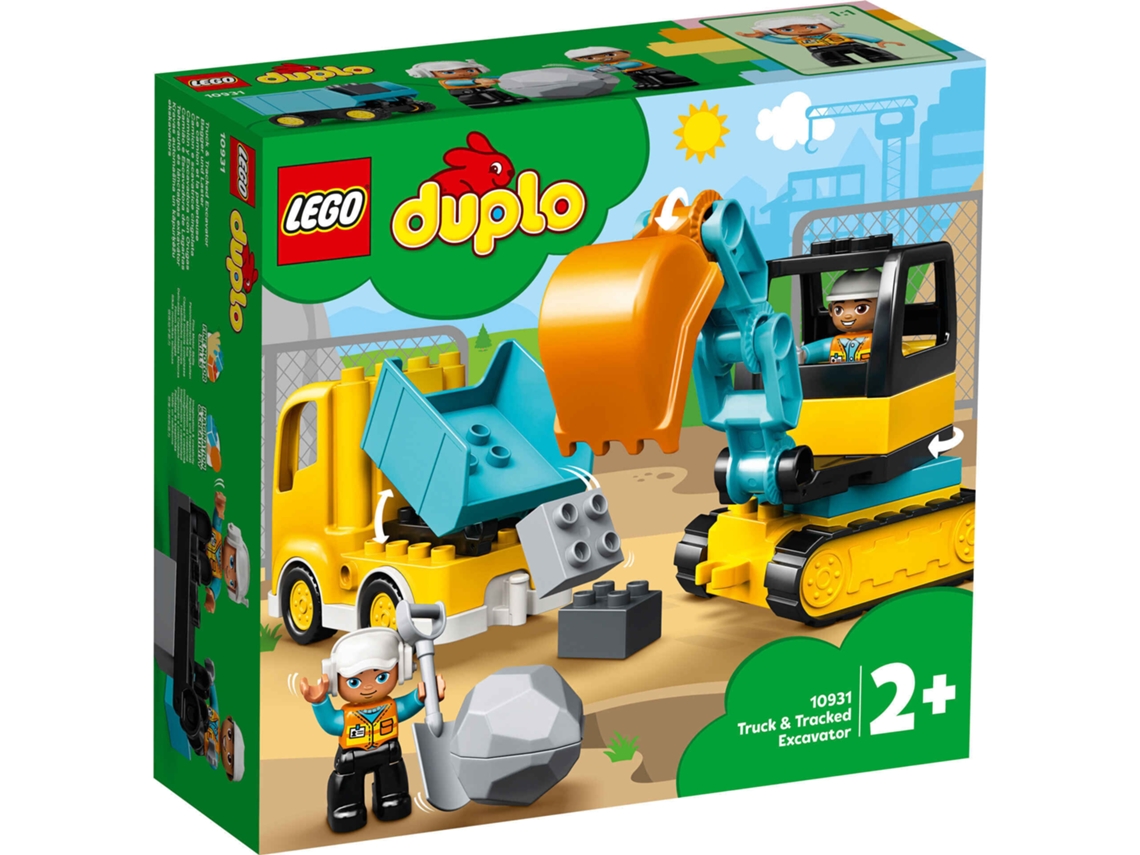 LEGO Duplo: Camião e Escavadora de Lagartas - 10931