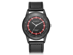 Reloj De Pulsera De Negocio Fashion Gaiety Dial Redondo Analógico De Cuarzo Para Hombres