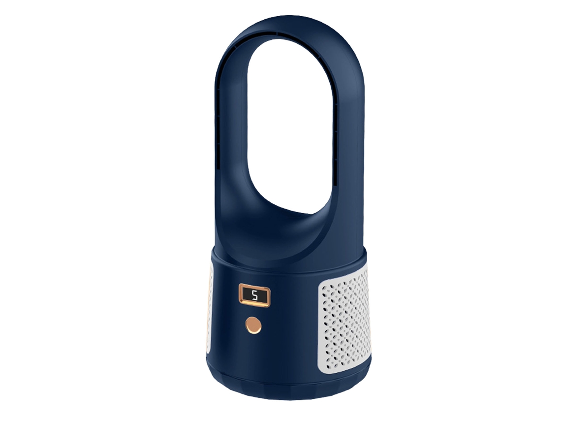 Laxiscreed Ventilador Sem Lâmina Com Usb, 6 Velocidades, Silencioso Para Mesa, Ideal Para Casa E Escritório