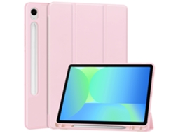 Capa Para Samsung Galaxy Tab S10 Fe Sm-x520/sm-x526b Rosa