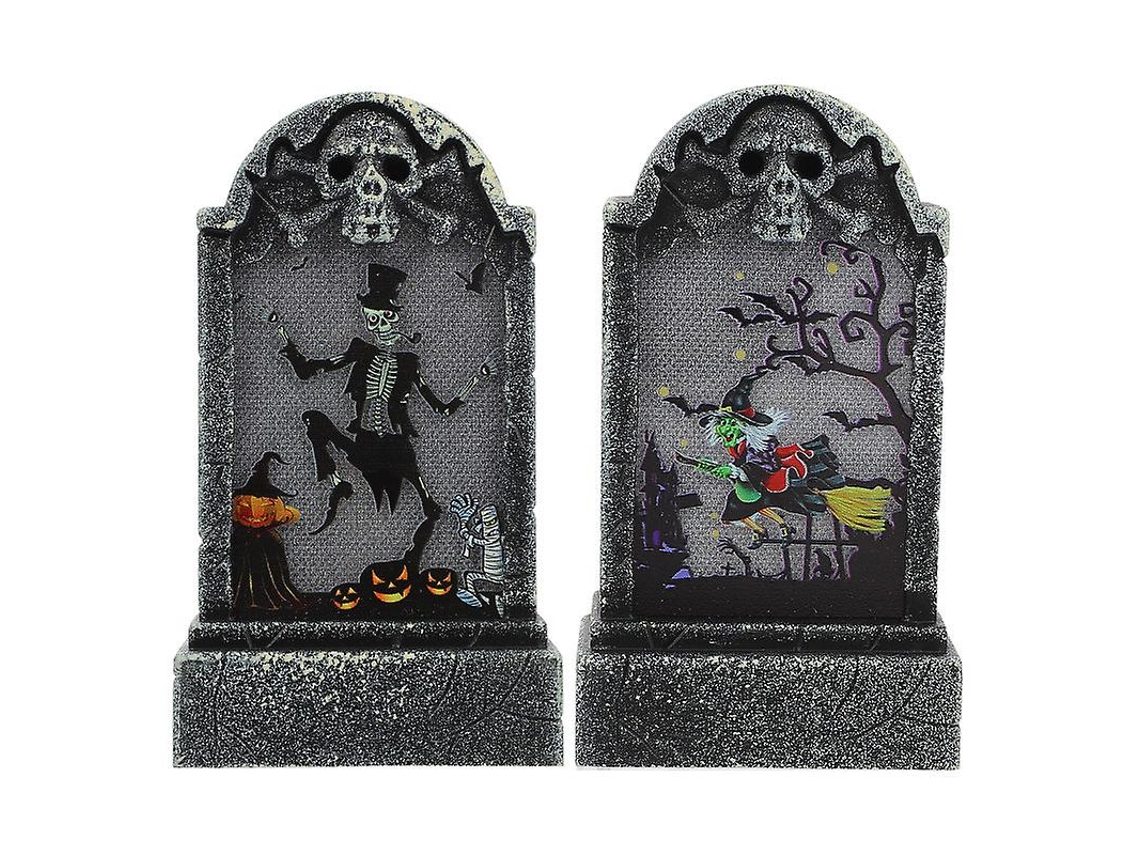 2Pcs Luzes Led de Halloween ALLINLESS