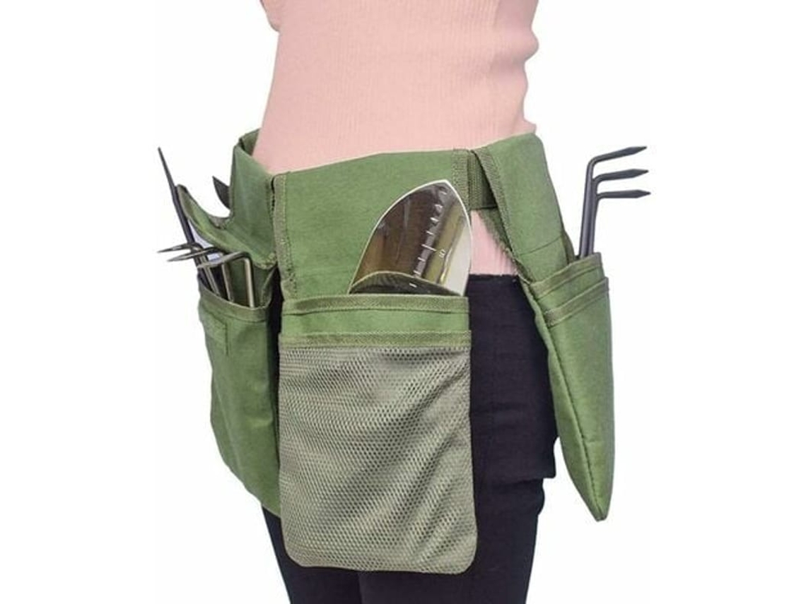 Organizador De Ferramentas De Jardinagem - Bolsa De Ferramentas Para Jardim, Presente Para Jardineiras, Verde (cinto De Ferramentas)