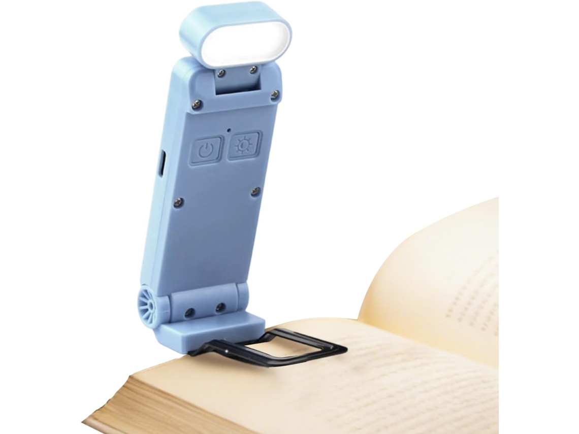 Luz De Leitura Com Clipe – 11x 3, 5x 1, 3cm, Luz De Leitura Recarregável Com Clipe E Brilho Ajustável, Luz De Leitura