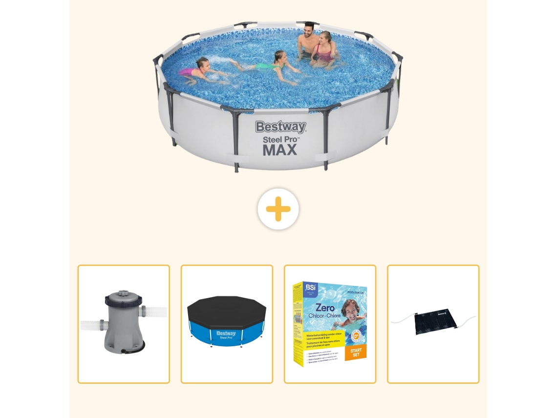 Bestway Piscina Bestway Steel Pro Max Redonda - 305x76 Cm - 7-peças S234