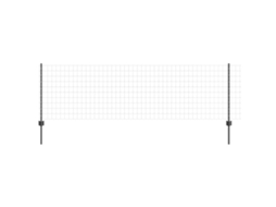 Conjunto 1 Barreira Externa Vidaxl Cinzento Aço (25 X 0,8 M)