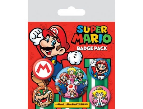 Conjunto de Pins PYRAMID Super Mario