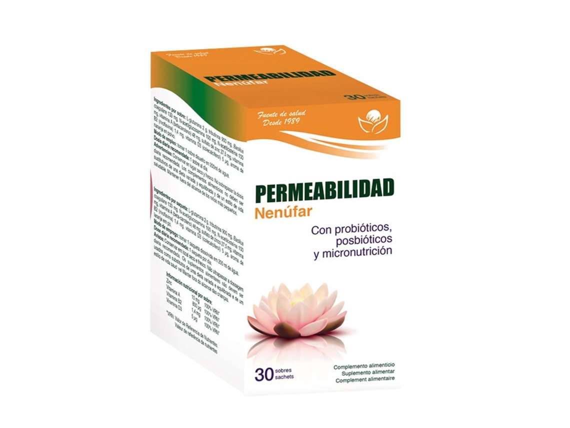 Nenufar Permeabilidade- 30 Saquetas BIOSERUM