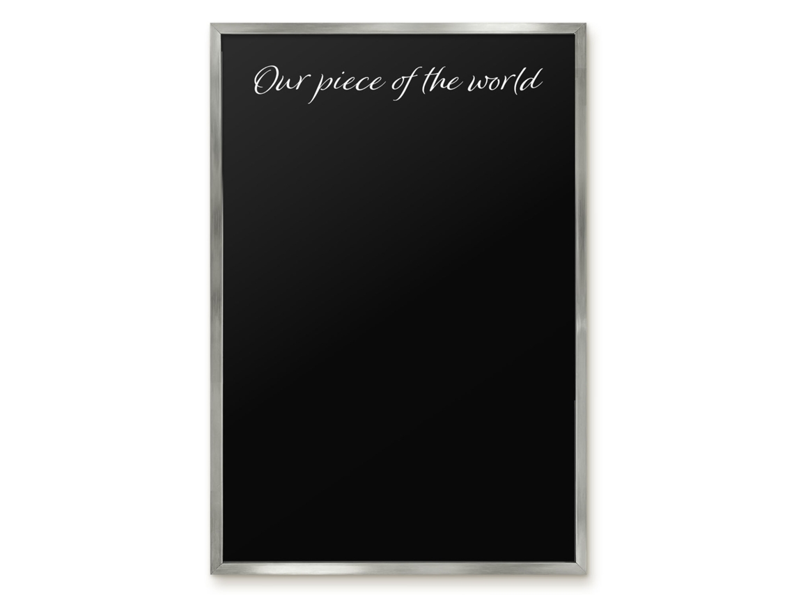 Magnetic Glass Board Our Piece Of The World For The Hall Espelharte (40x60 Cm)