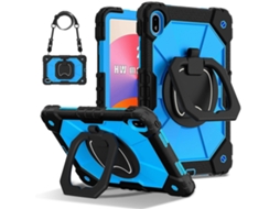 Capa Híbrida De Silicone E Pc Com Robô Em Cores Contrastantes Para Tablet Huawei Matepad Se 11 2024