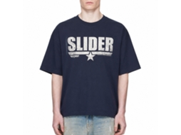 Rockinstone Top Gun Movie Slider Navy Adult T-shirt Size:xxl