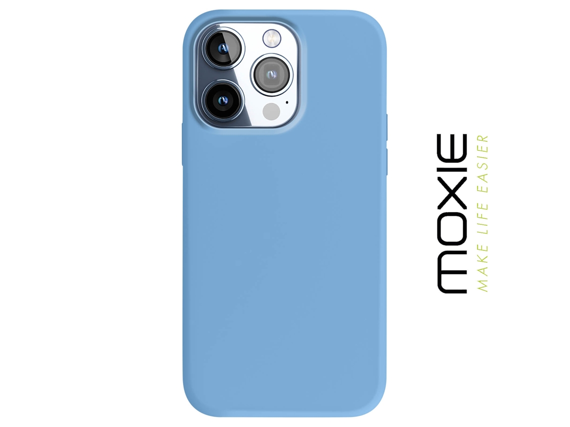 Capa para iPhone 15 Pro Max MOXIE Rígida Azul