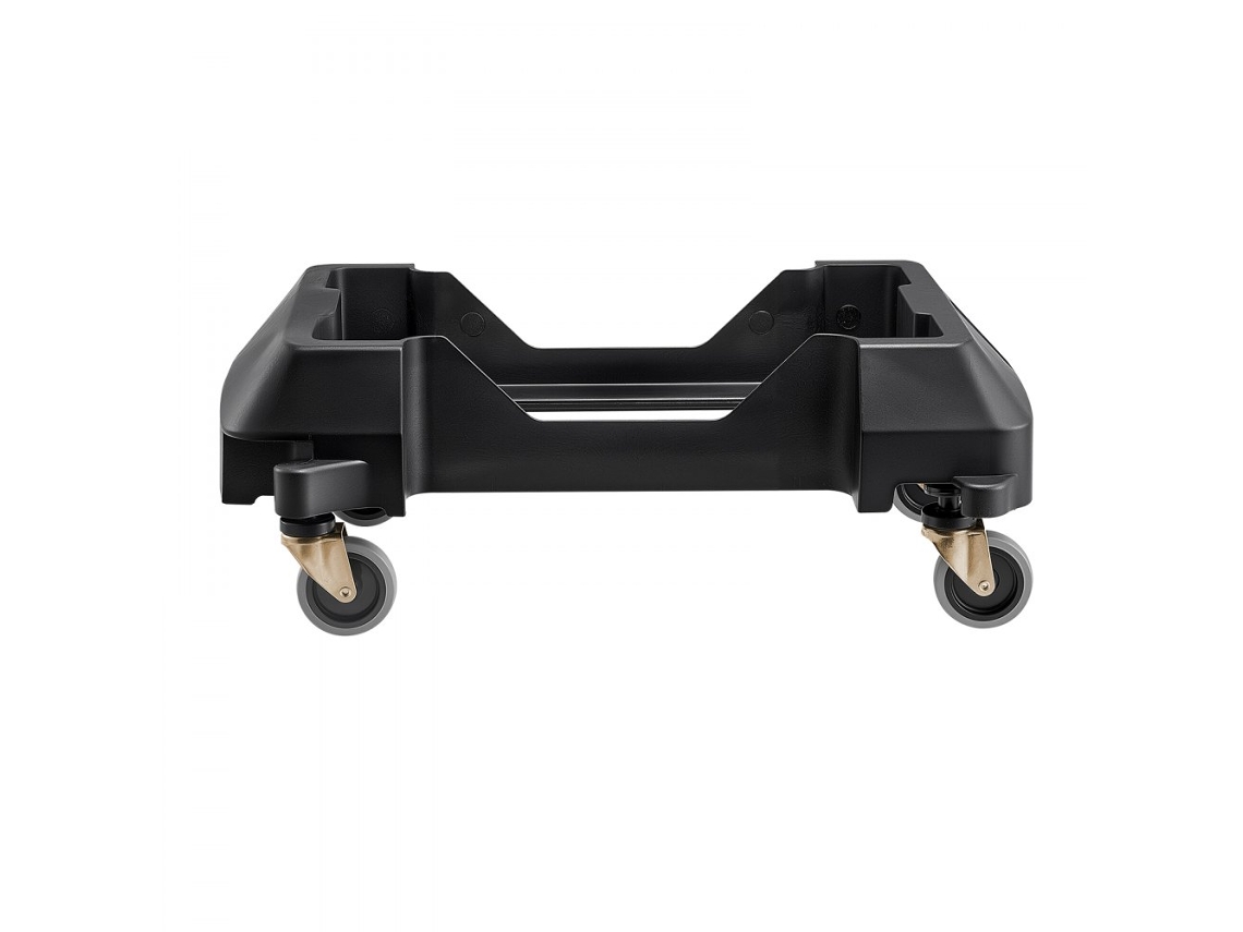 Conjunto De Carrinho, Base Móvel E Plataforma Com Rodas Para Contentores De Lixo Tekmaquinas