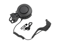 BUZINA de Bicicleta Recarregável Usb com Alarme Impermeável para Ciclismo | S/MARCA
