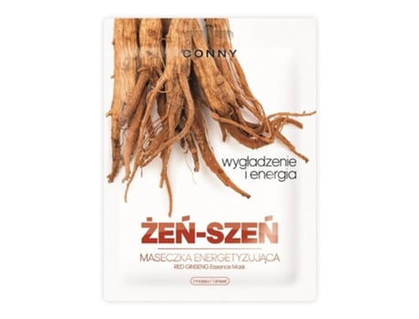 CONNY Red Ginseng Essence Máscara energizante mascarar a lona Ginseng 23g
