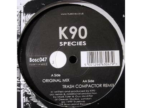 Vinil Species, K90 Boscaland Recordings