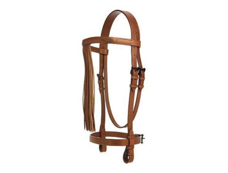 Throatlatch Western Bridle Castanho Fullhispano Hipica