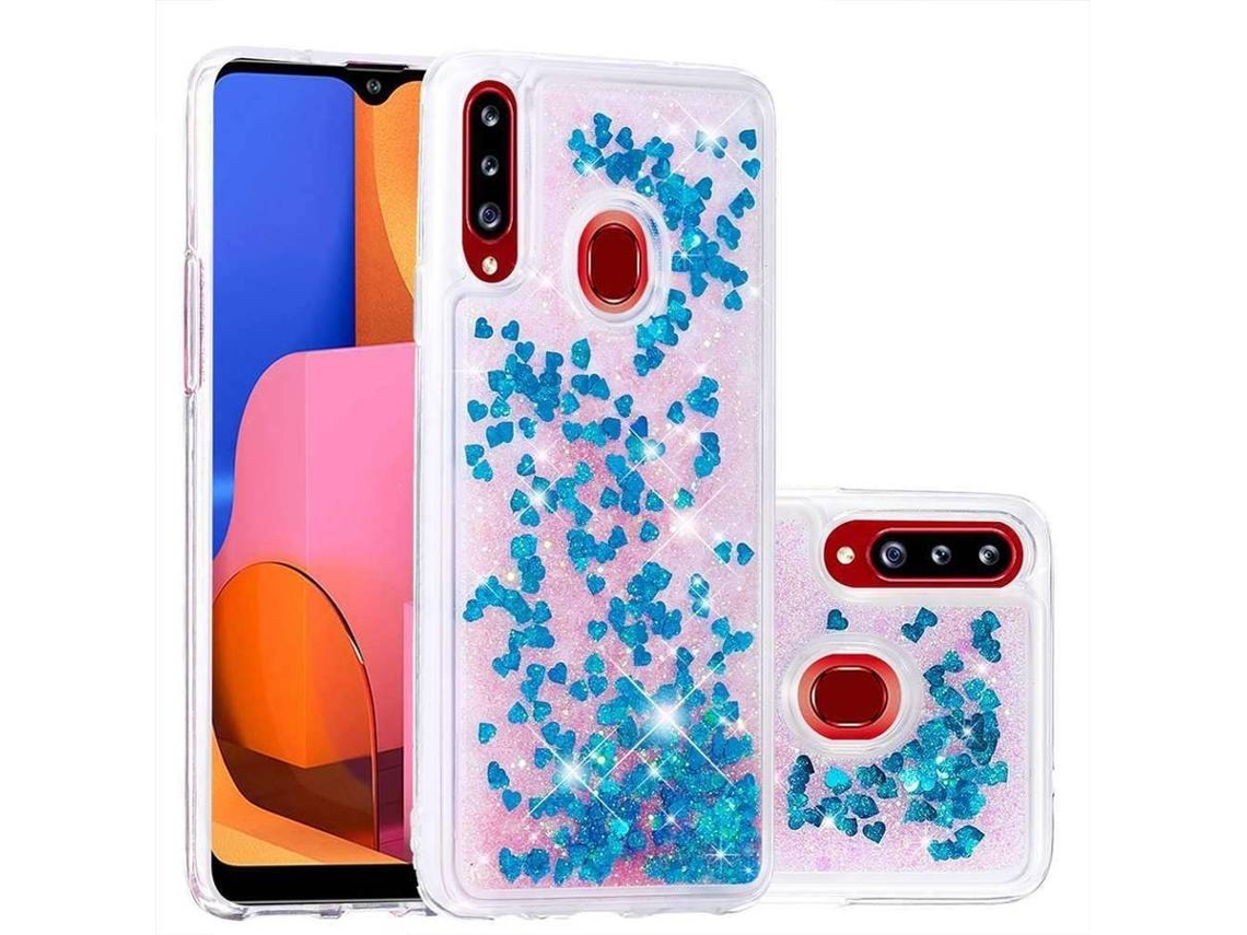 Capa Samsung Galaxy A20s HONGWE. Azul