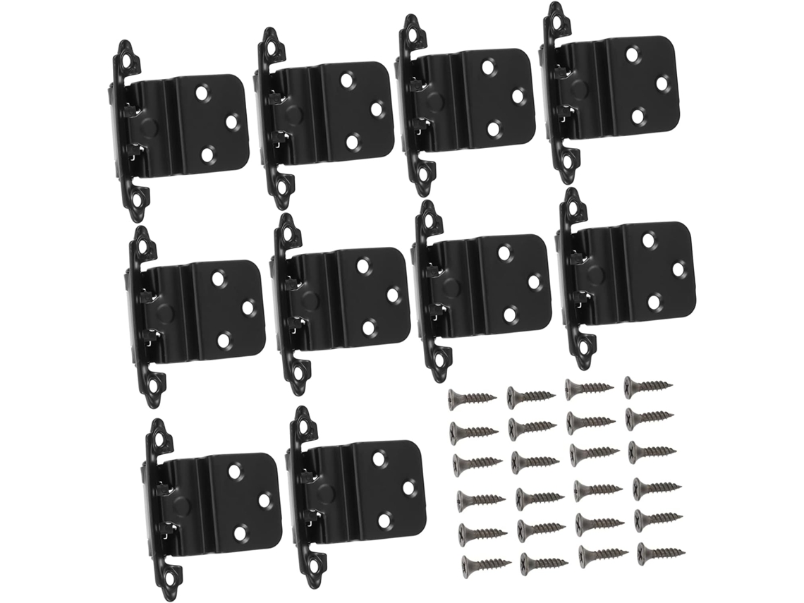 Conjunto De 10 Dobradiças Metal Com Fechamento Automático,