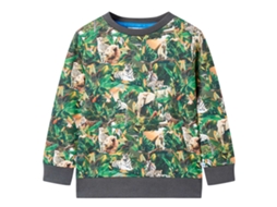 Sweatshirt Para Criança Azul-petróleo 140