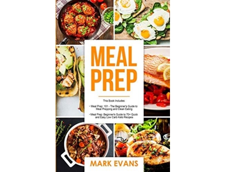 Livro Meal Prep De Mark Evans (inglês)