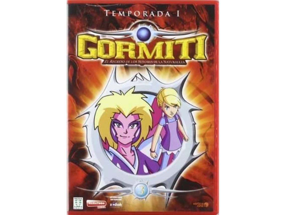 DVD Gormiti 1ª Temp. Vol. 3 (Edição em Espanhol)