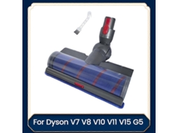 Escova Rotativa Principal V7, Cleaner Head Soft Para V7 V8 V10 V11 V15 Aspirador Acessório Com Dust Led Lights Peças