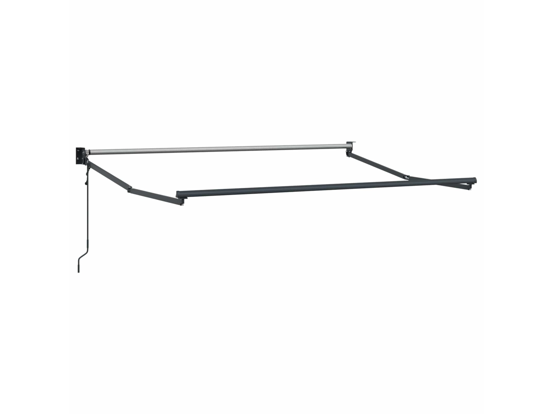 Vidaxl Toldo Retrátil Elétrico Branco 3,5 X 2 M