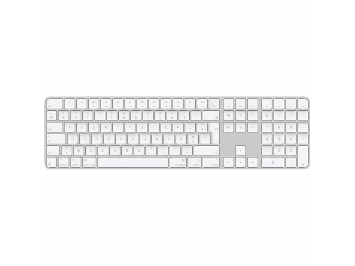 Teclado APPLE MXK73F/A (Branco - AZERTY)