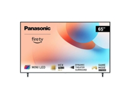 Mini Tv Led 4k 65 16/9 144 Hz Dolby Vision Iq/hdr10 Adaptável Fire Tv Hdmi 2.1 Wi Fi/bluetooth Hfr, V Panasonic (165 Cm)