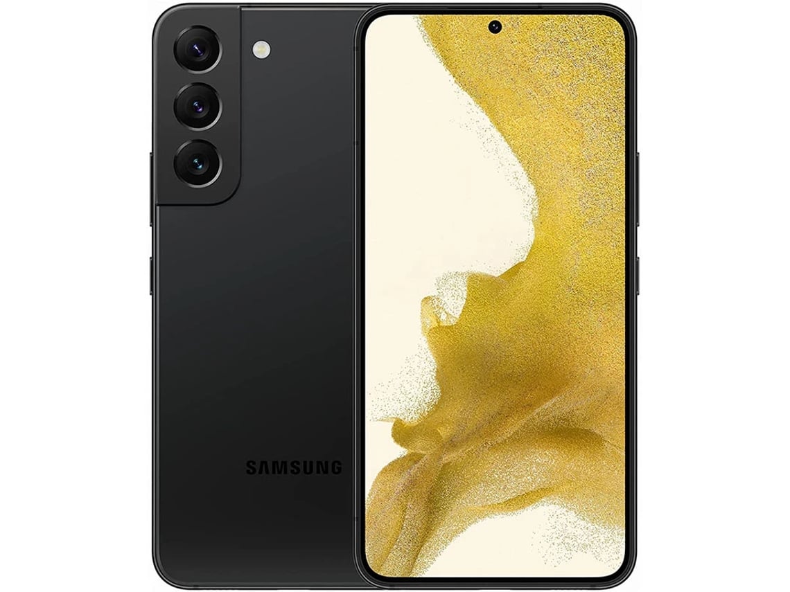 SAMSUNG Galaxy S22 5G 8Gb S901B/Ds 128Gb Preto Fantasma (Recondicionado Como Novo)