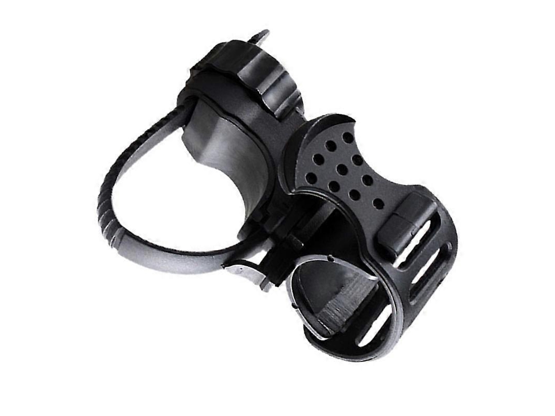 Suporte De Luz Para Bicicleta, Fixação Em Borracha Para Guidão, Suporte De Luz Ajustável Com Rotação De 360 Ââgraus. Aquaforge