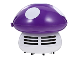 Aspirador De Pó Portátil Mini Mushroom Para Mesas E Escrivaninhas Nostalgia88 (roxo)