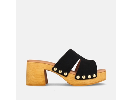 Socas De Mulher Marila Shoes Chicago Pele Preto (35)