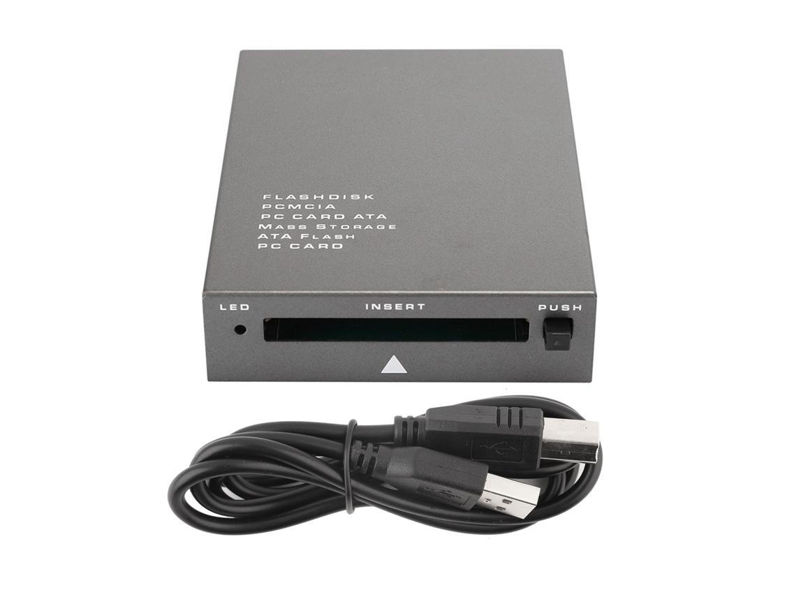 Leitor De Cartão De Memória Usb2.0 Para Adaptador Pc Ata Plug And Play Para Computador