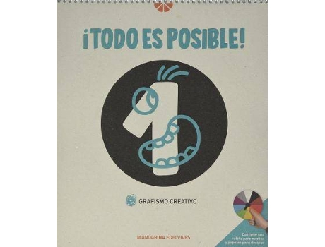 Livro ¡Todo es posible! : grafismo creativo 1 de Raúl Bermejo, Ilustrado por Raquel Blázquez Fernández (Espanhol)