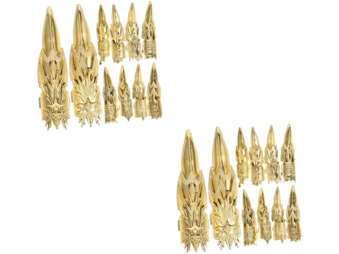 Unhas Postiças De Halloween Com Garras De Zumbi