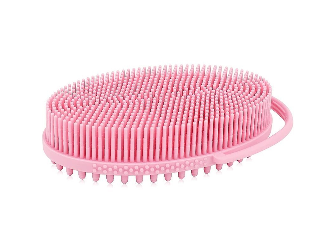 2026 escobilla Corporal de Silicona Doble Lado Con Mango de Anillo para Exfoliar Y Masajear En Baño o Ducha