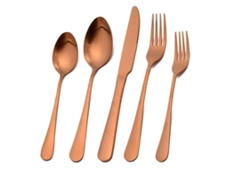 2026 set de Cubiertos de Plata Negra 10 Piezas Acero Inoxidable para Hogar Restaurante Hotel Lavavajillas Seguro