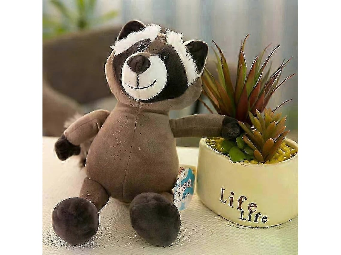 Boneca De Pelúcia De Animais Da Floresta, Macia, Para Brinquedo E Presente