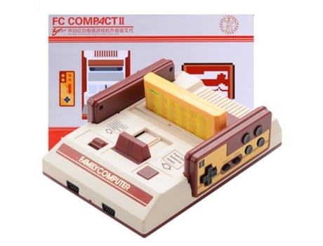 Vermelho E Branco Máquina De Tv Máquina De Jogo Plug In Cartão Casa Fc Duo Kumble Clássico Retrô Nostalgia Arcade Marca Não Disponível