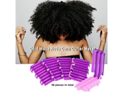 2026 36 Peças Cachos de Ondas Frias, Modeladores de Cachos, Ferramenta de Estilo DIY para Salão de Beleza e Uso Doméstico