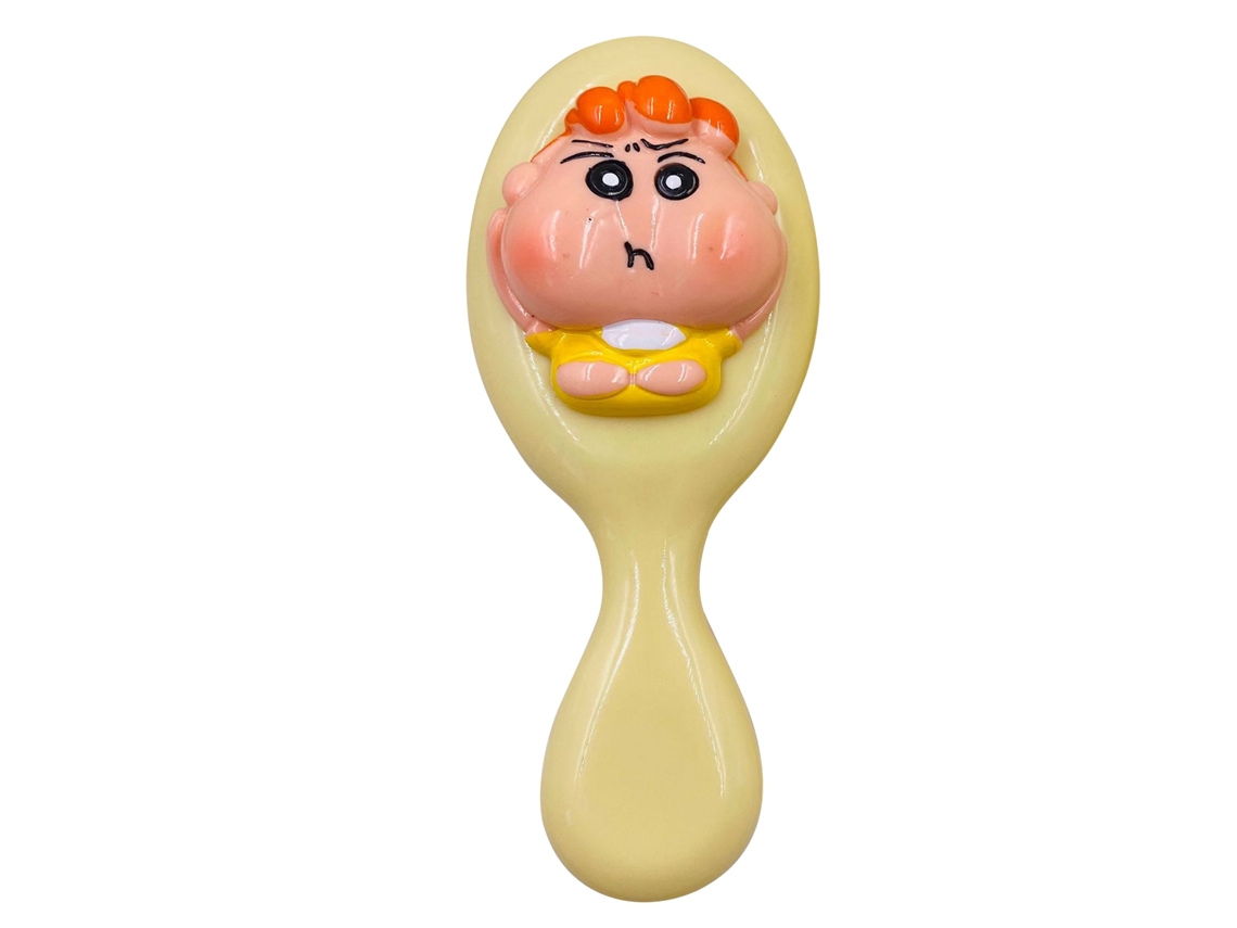 Escova de cabelo oval em formato de pá, modelo 2026, para desembaraçar e modelar, com função de massagem. Design de desenho animado.