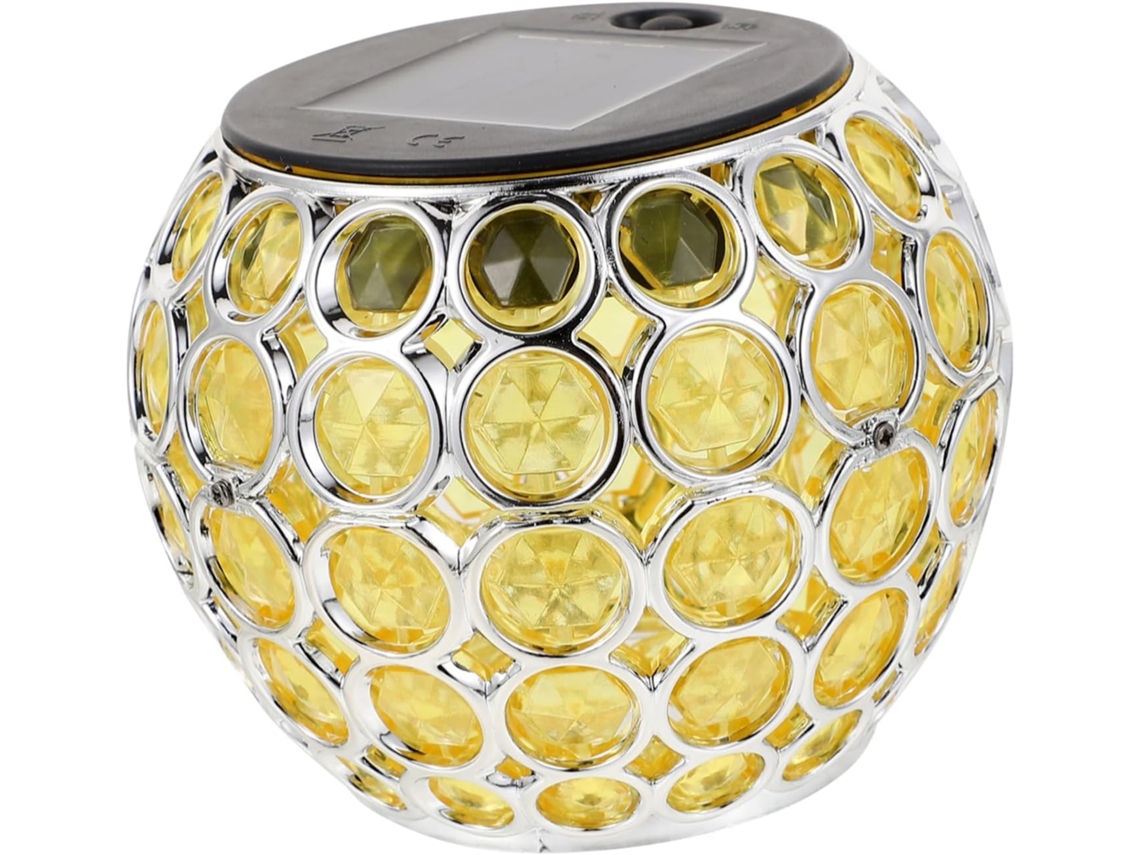 Luminária Solar Para Jardim Em Formato De Esfera De Saturno, Lâmpada Led Para De Casa. Gokoco