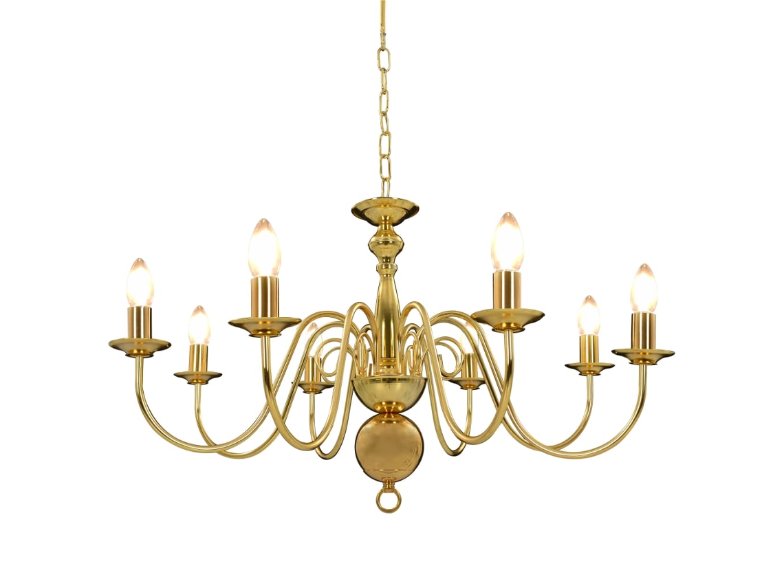 Lustre VIDAXL Gold Metal (80 x 45)