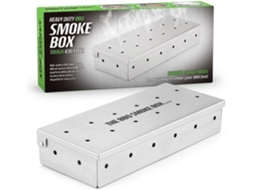 Accessório De Bbq - Rookbox Heavy Duty Rvs - Universally Roker - Capacidade De 950 Ml - 28 Furos De Fumaça