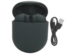 Aetheria auricular Bluetooth Tws Sem Fio Touch Smart Earbuds para Esportes Cor Verde Escovado