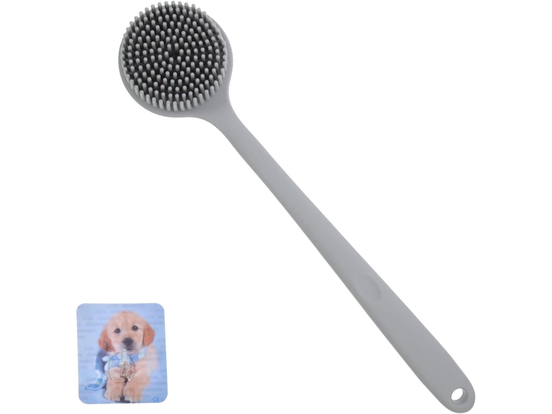 Lurelia Escova De Silicone Para Costas E Corpo, Silicone Macio, Cabo Longo E Massagem Suave, Pele Macia Leve